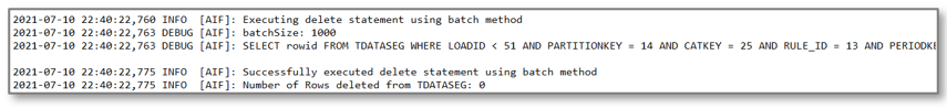 Image shows how the batch size parameter is used to delete chunks of data. Image shows how the batch size parameter is used to delete chunks of data.