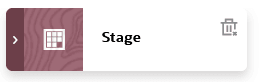 Image shows stage card. Image shows stage card.