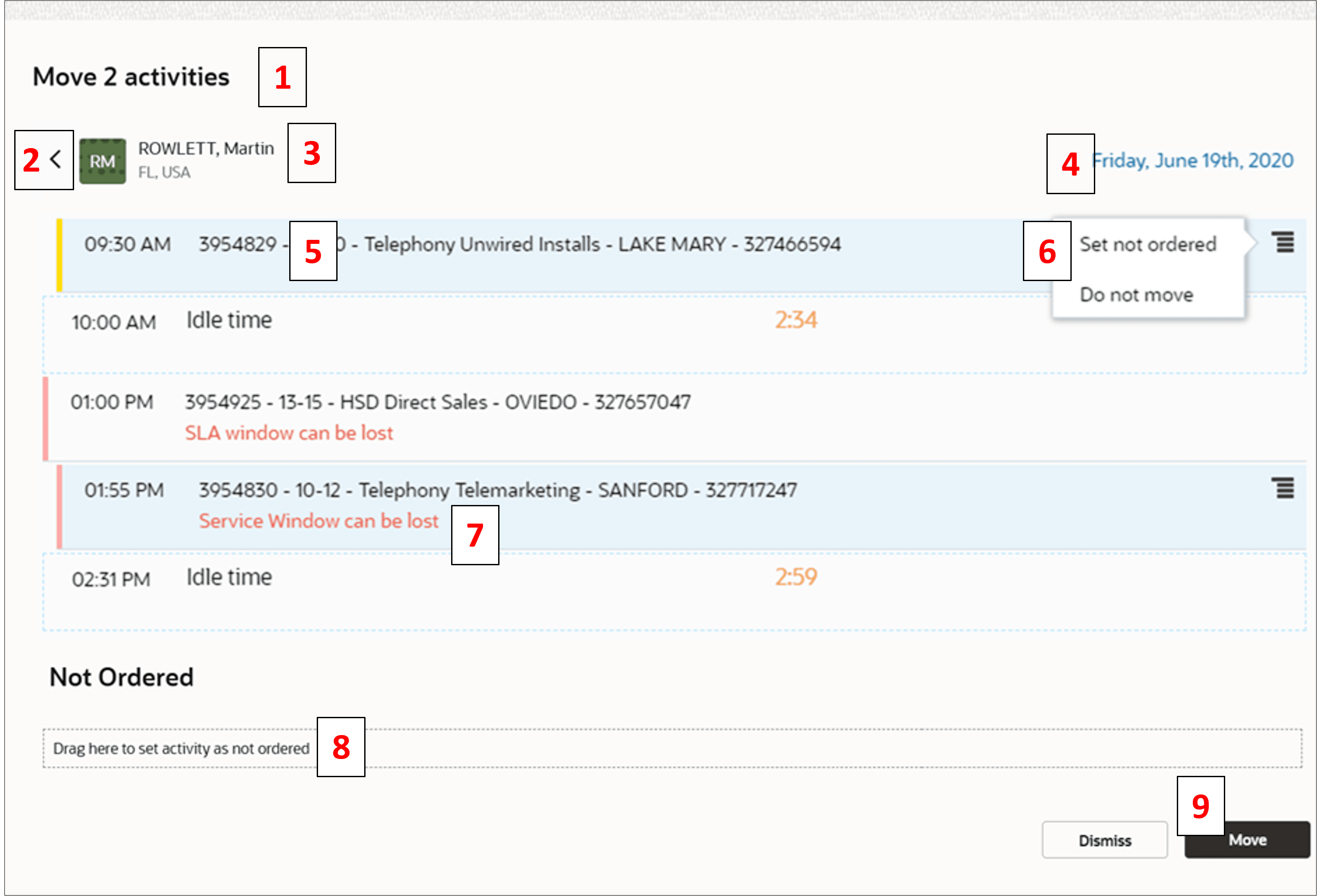 This screenshot shows the Route details page of Assignment Assistant.