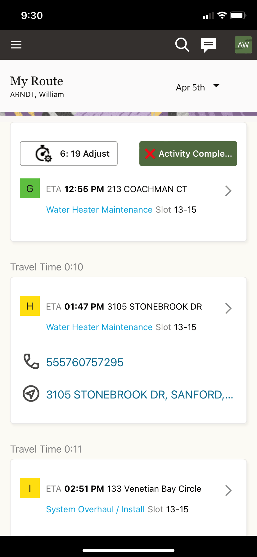 This screenshot shows the landing page in Redwood theme in the installed app.
