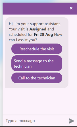This screenshot shows the message that is received if the integration is successful.