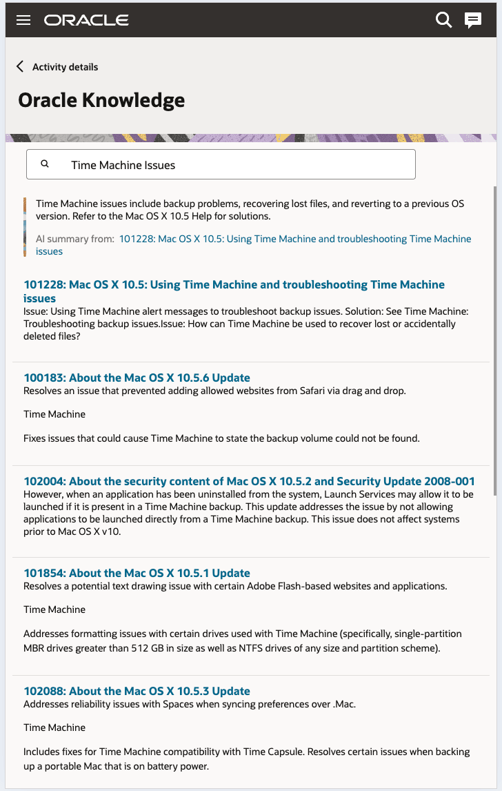 This screenshot shows the AI generated best answer and the search results with summaries.