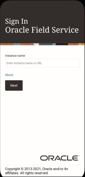 Image shows Sign-in page.