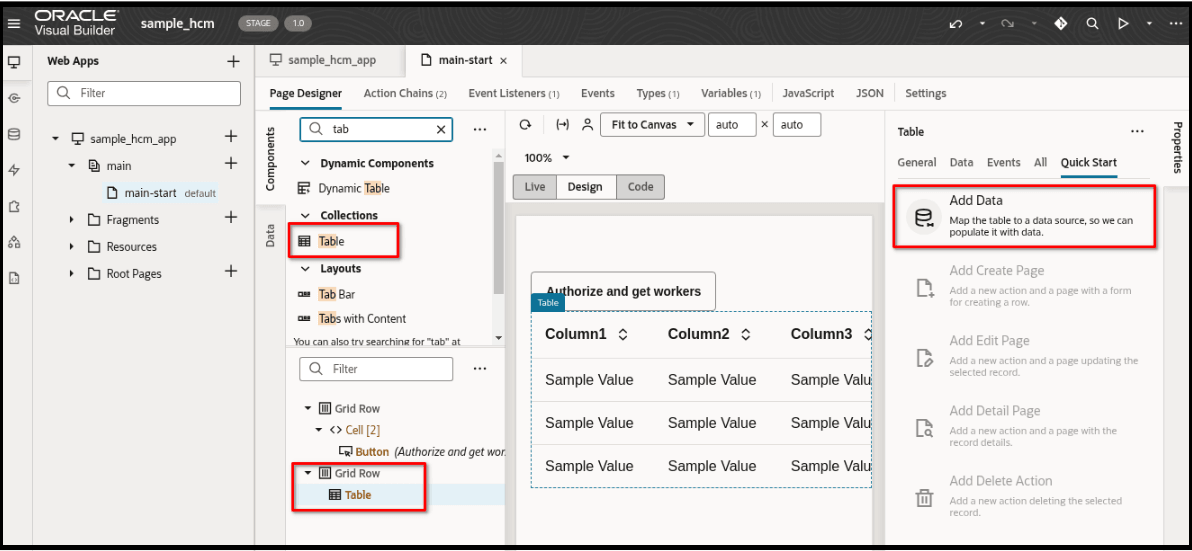 This screenshot shows the add public workers configuration.