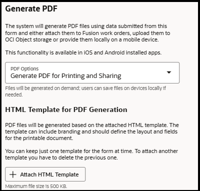 This screenshot shows how to upload HTML template.