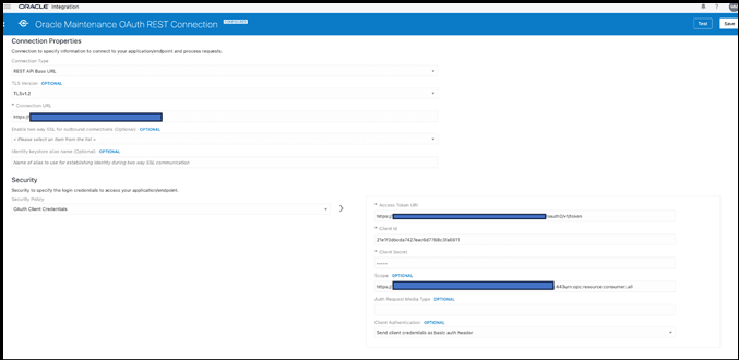 The image depicts OAuth Connection in Gen2