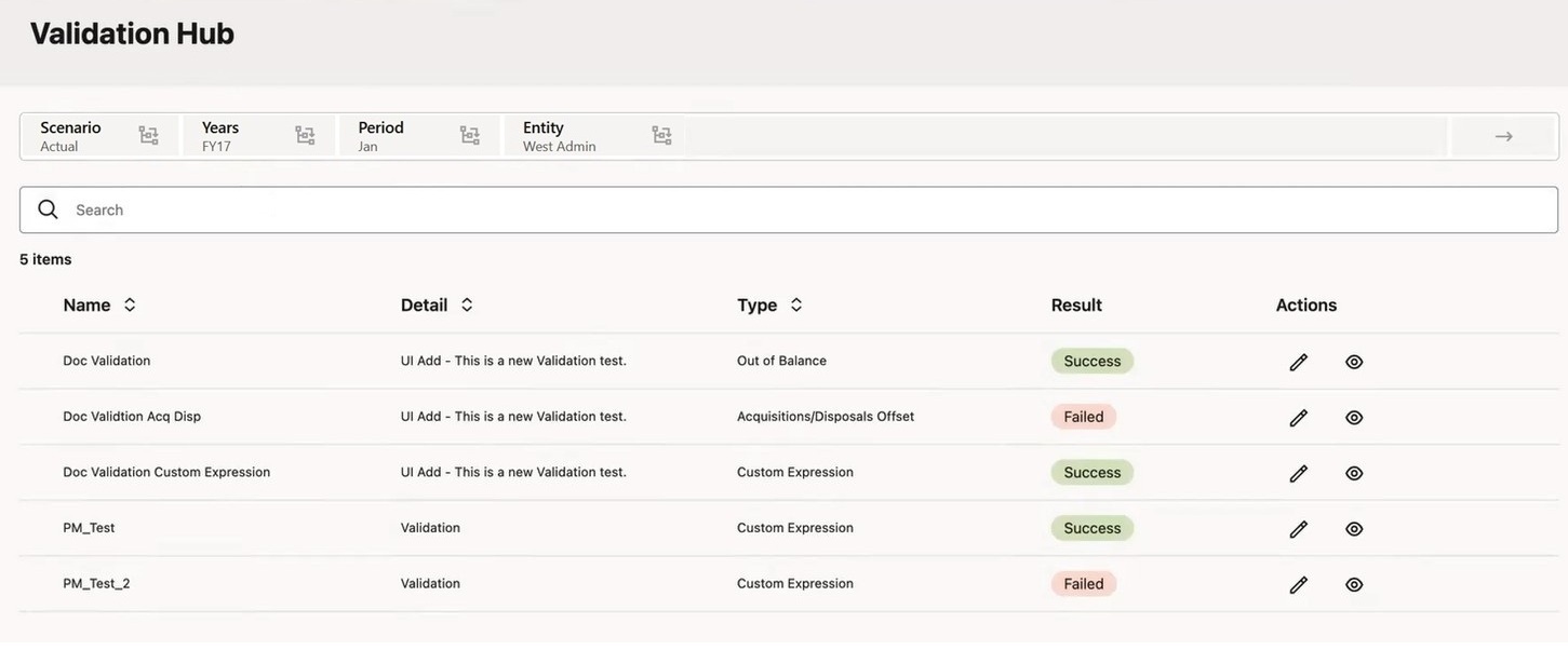 Financial Analysis Validation Hub