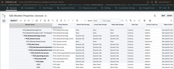 Example of adding child member