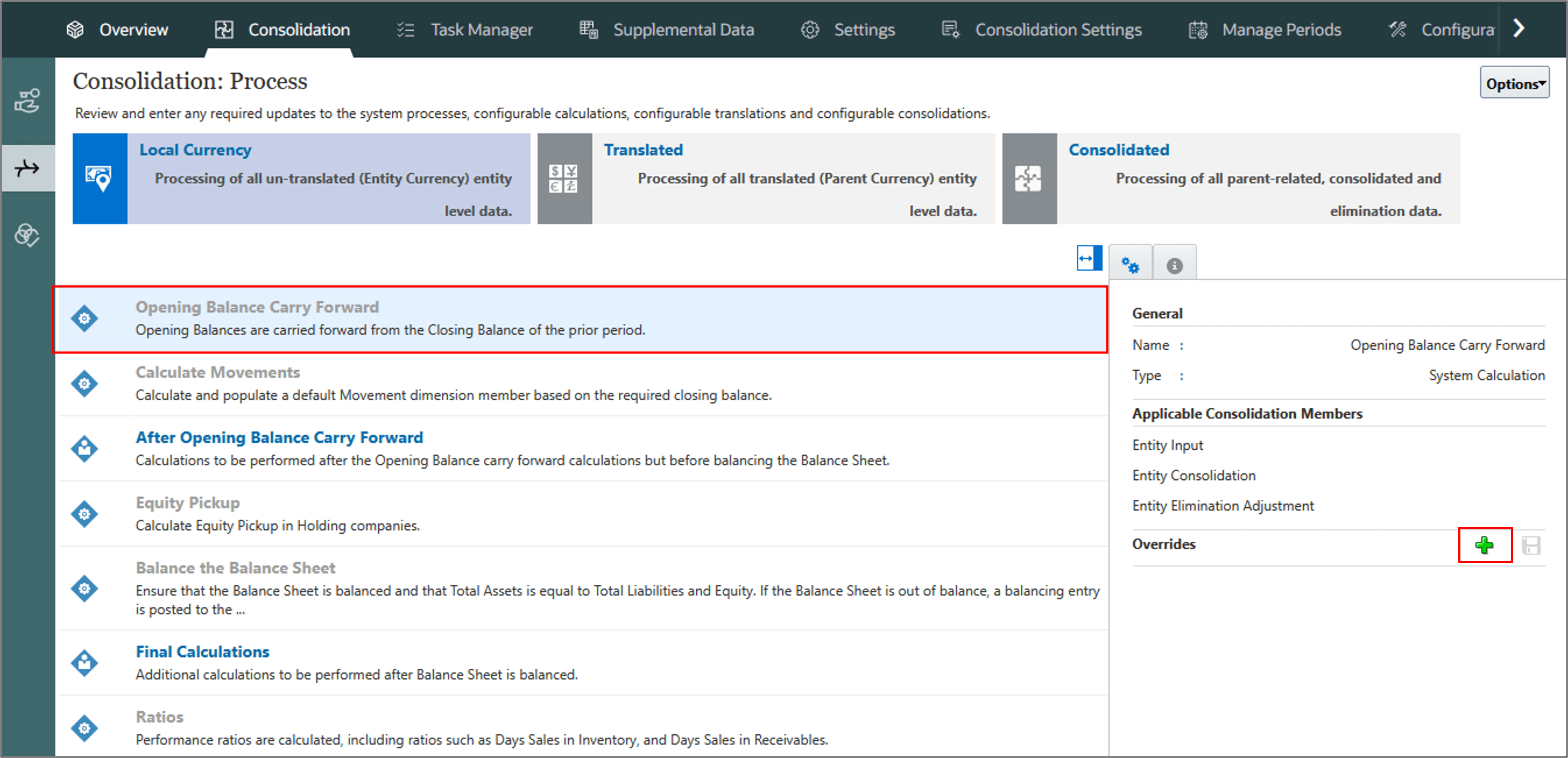 Consolidation: Process