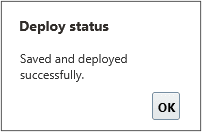 Deploy Status