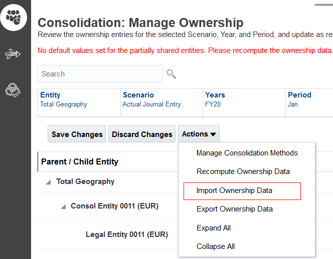 Import Ownership Data