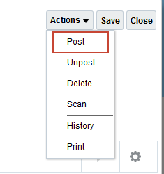 Post option