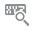 Search icon in a form to search for a name or value