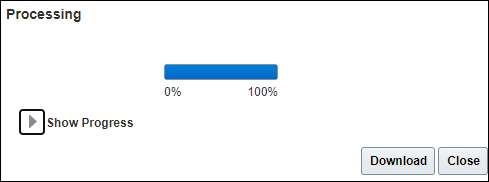 An image of the Processing dialog box.