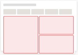 3-panel dashboard layout