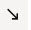 Down arrow icon