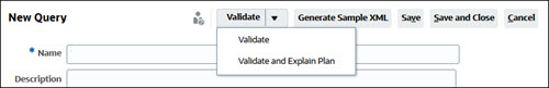 Validate Query
