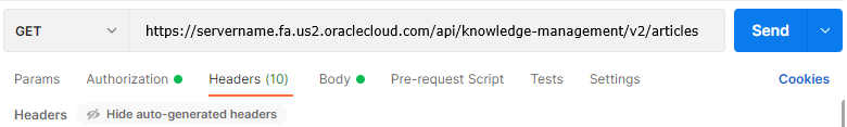 This image shows a Postman request. This image shows a Postman request.