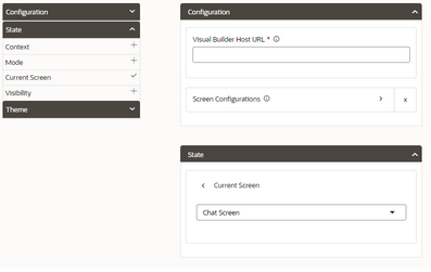 A screenshot of the chat screen.