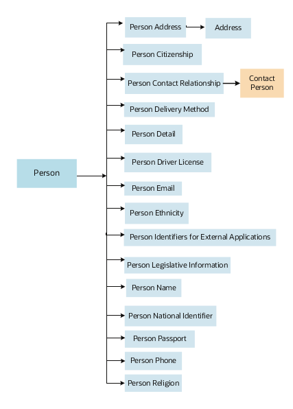 Person Address business object