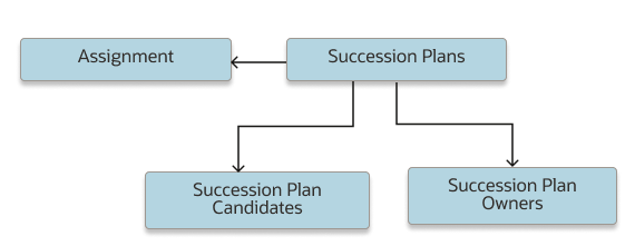 Navigation from Succession Plans business object