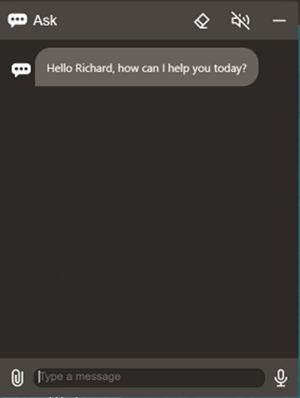 Image of the Chat Window