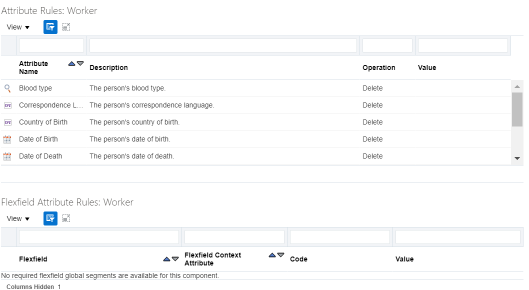 Rules Configuration