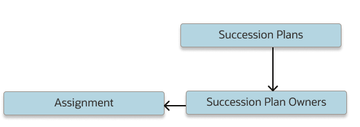 Navigation from and to the Succession Plan Owners business object