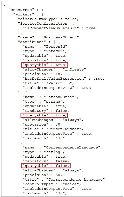 Describe Response for Workers Resource Describe Response for Workers Resource