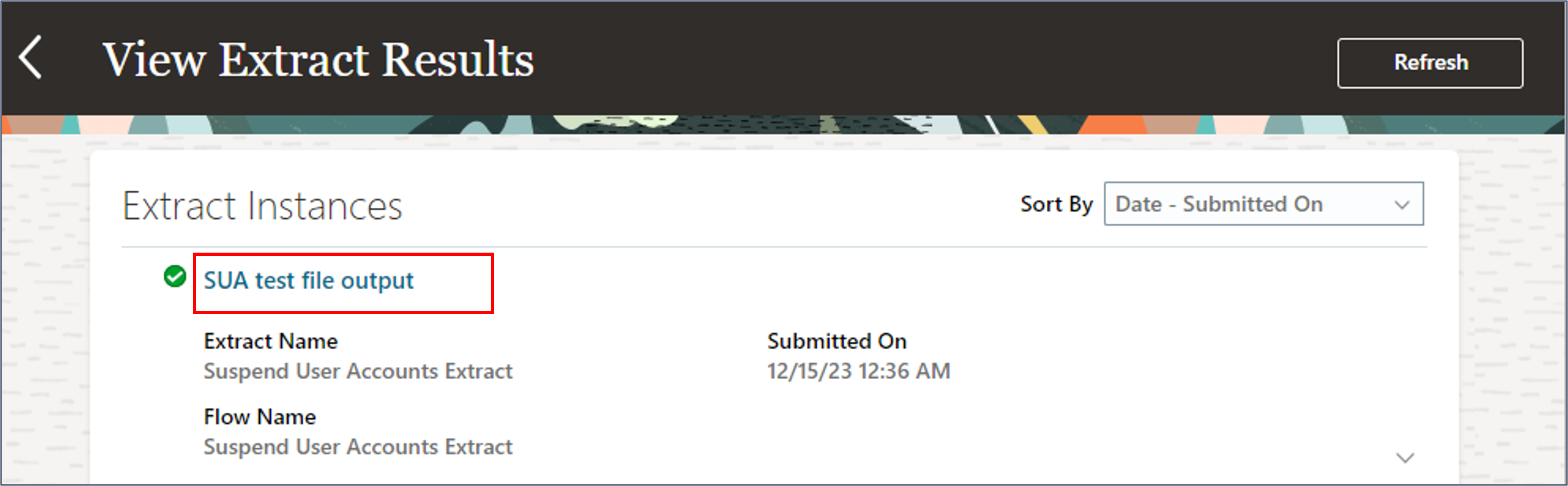 Click the flow instance name.