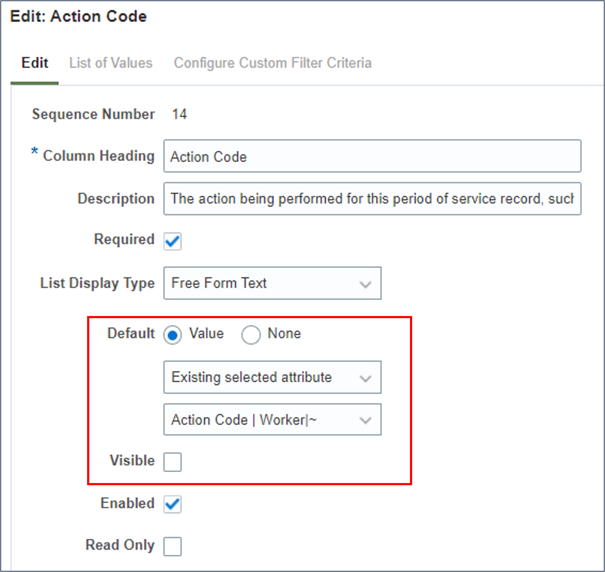 Add all required assignment attributes