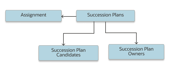 Navigation from Succession Plans business object