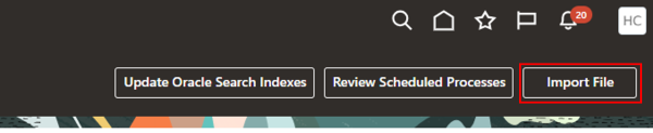 Click Import File
