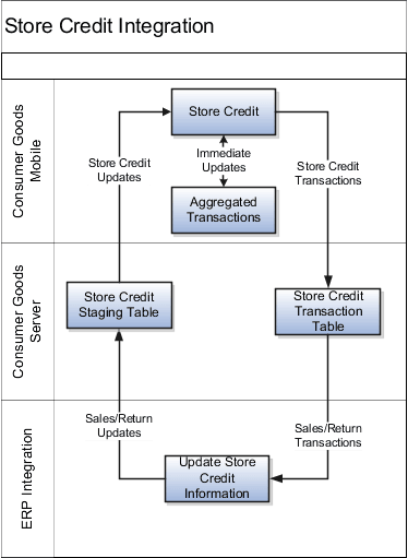 Store credit integration flow