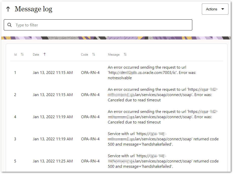 Troubleshoot Using the Message Log In Intelligent Advisor Hub