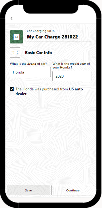 An Intelligent Advisor flow in a Visual Builder mobile application