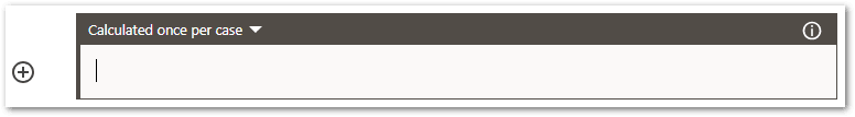 An empty rule block in a decision service project in Intelligent Advisor Hub