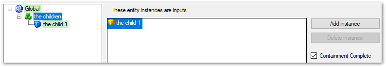 Entity instance added to data view in Debugger