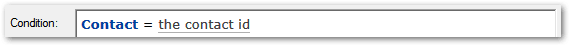 The Edit Entity dialog in Policy Modeling showing the comparison of a field to an Intelligent Advisor attribute in a condition