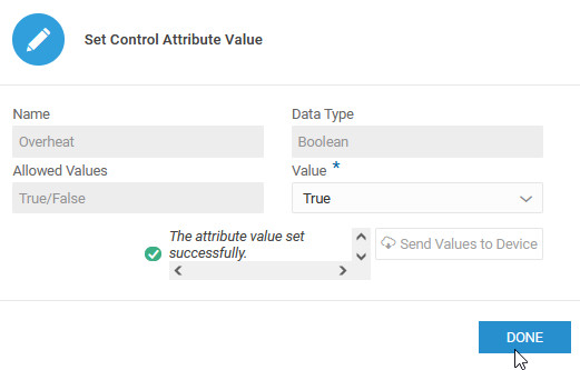 Setting Control Attribute in Operations Center