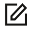 An image of the edit icon