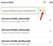 An image of the checkmark icon