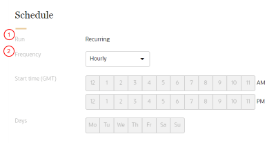 An image of the schedule section