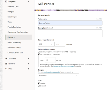 An image of the Add Partner dialog.