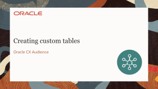 Thumbnail image for Creating custom tables video