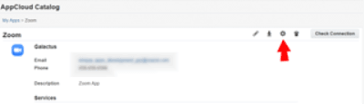 An image of the EloquaZoom app configure icon