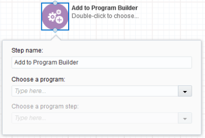 An image of the Add to Program Builder element.