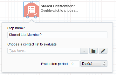 An image of the Shared List Member? element.