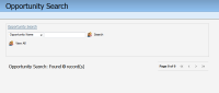 An image of the Opportunity Search window.