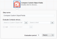 An image of the Compare Custom Object Fields element.